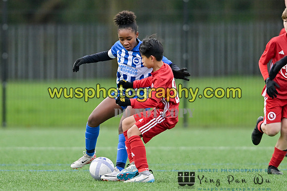 20240120-101854 Welling United Academy Boys U13 Wings v Brighton & Hove Albion Women PGA U14