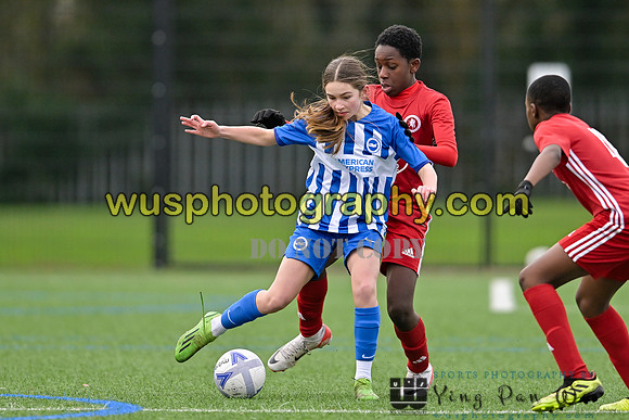20240120-102457 Welling United Academy Boys U13 Wings v Brighton & Hove Albion Women PGA U14
