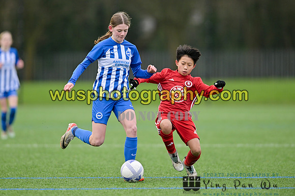 20240120-102500D Welling United Academy Boys U13 Wings v Brighton & Hove Albion Women PGA U14