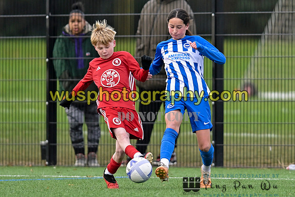 20240120-102722 Welling United Academy Boys U13 Wings v Brighton & Hove Albion Women PGA U14