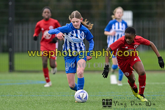 20240120-102813 Welling United Academy Boys U13 Wings v Brighton & Hove Albion Women PGA U14
