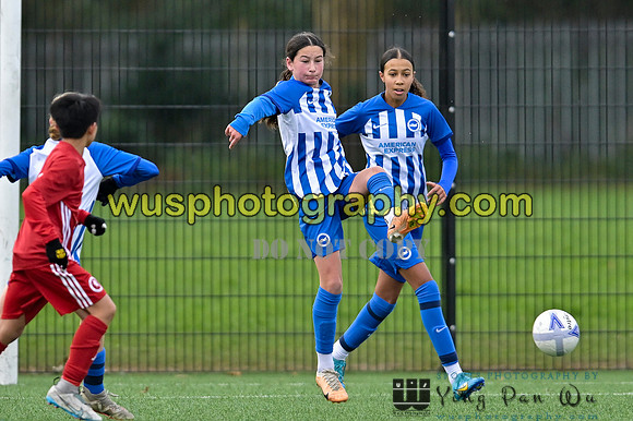 20240120-102942 Welling United Academy Boys U13 Wings v Brighton & Hove Albion Women PGA U14