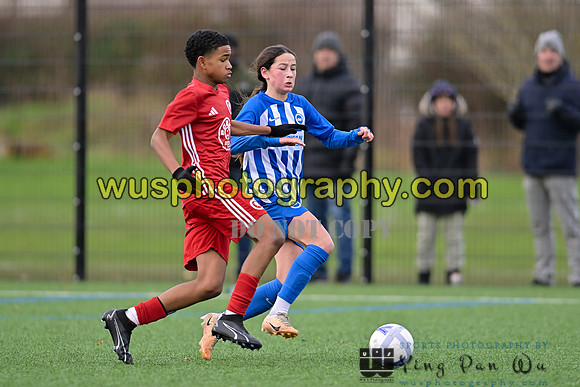 20240120-103310 Welling United Academy Boys U13 Wings v Brighton & Hove Albion Women PGA U14
