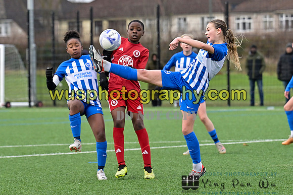 20240120-103604 Welling United Academy Boys U13 Wings v Brighton & Hove Albion Women PGA U14