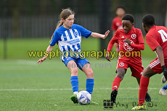 20240120-103829 Welling United Academy Boys U13 Wings v Brighton & Hove Albion Women PGA U14