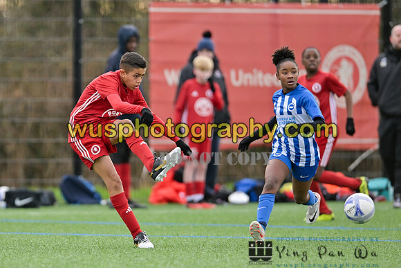 20240120-104312A Welling United Academy Boys U13 Wings v Brighton & Hove Albion Women PGA U14
