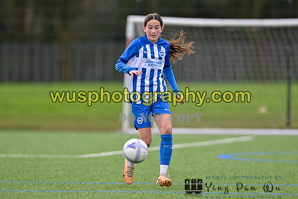 20240120-104904 Welling United Academy Boys U13 Wings v Brighton & Hove Albion Women PGA U14