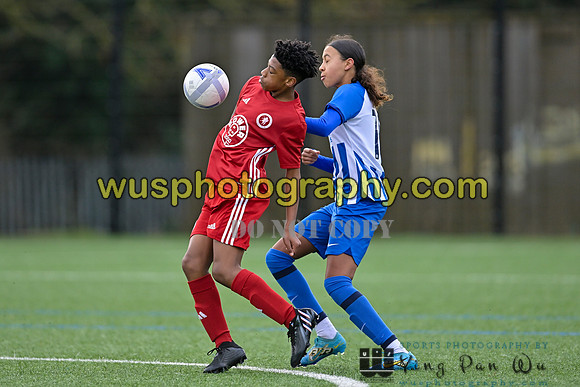 20240120-104913 Welling United Academy Boys U13 Wings v Brighton & Hove Albion Women PGA U14