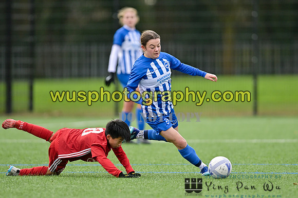 20240120-104958B Welling United Academy Boys U13 Wings v Brighton & Hove Albion Women PGA U14