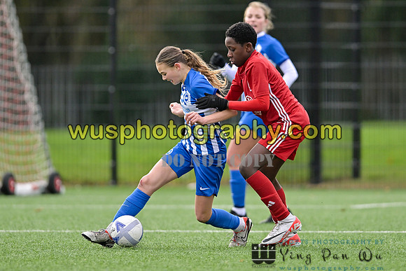 20240120-105311C Welling United Academy Boys U13 Wings v Brighton & Hove Albion Women PGA U14
