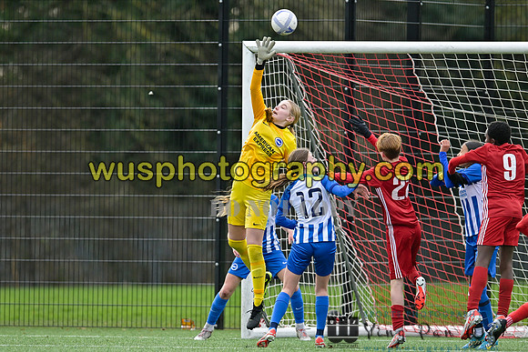 20240120-105436 Welling United Academy Boys U13 Wings v Brighton & Hove Albion Women PGA U14