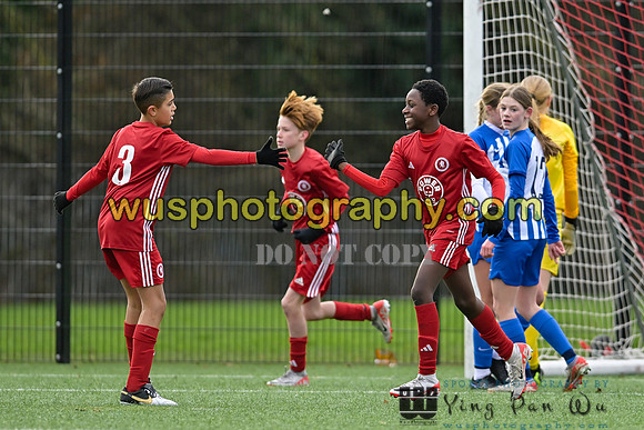 20240120-105440 Welling United Academy Boys U13 Wings v Brighton & Hove Albion Women PGA U14