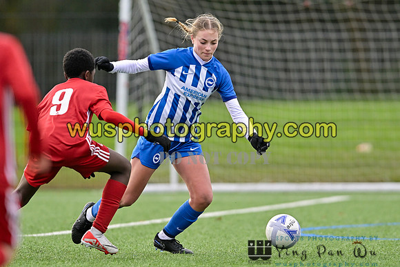 20240120-105505 Welling United Academy Boys U13 Wings v Brighton & Hove Albion Women PGA U14