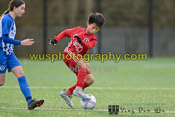 20240120-105713 Welling United Academy Boys U13 Wings v Brighton & Hove Albion Women PGA U14