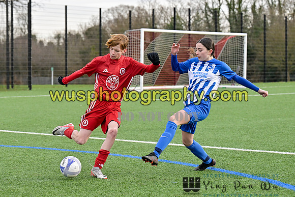 20240120-105746 Welling United Academy Boys U13 Wings v Brighton & Hove Albion Women PGA U14