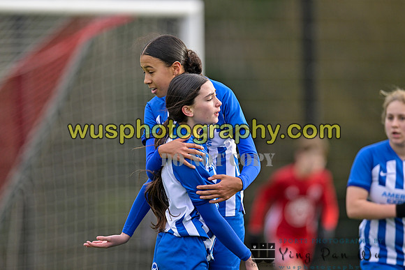 20240120-110101 Welling United Academy Boys U13 Wings v Brighton & Hove Albion Women PGA U14