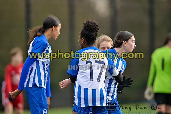 20240120-110102 Welling United Academy Boys U13 Wings v Brighton & Hove Albion Women PGA U14