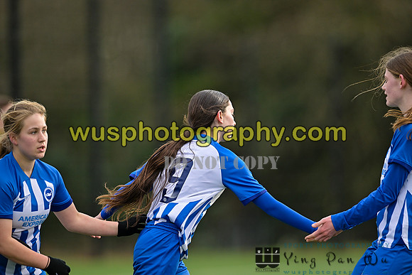 20240120-110103 Welling United Academy Boys U13 Wings v Brighton & Hove Albion Women PGA U14
