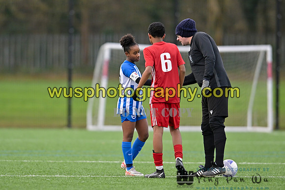 20240120-101504 Welling United Academy Boys U13 Wings v Brighton & Hove Albion Women PGA U14