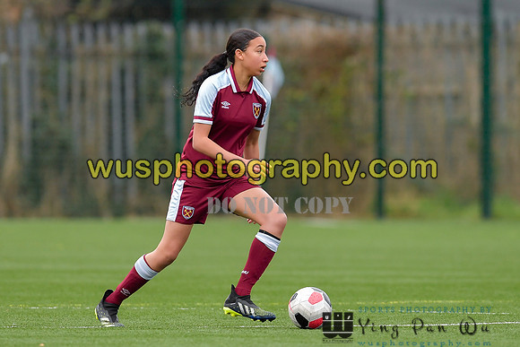 20211211-120618 West Ham United Academy Girls U16 v London Bees Academy U16