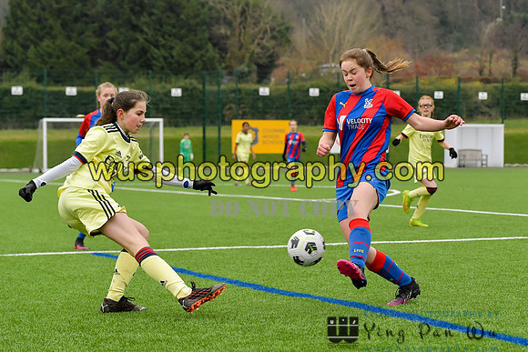 20220122-141225 Crystal Palace FC Girls U12 v Arsenal FC Girls U12
