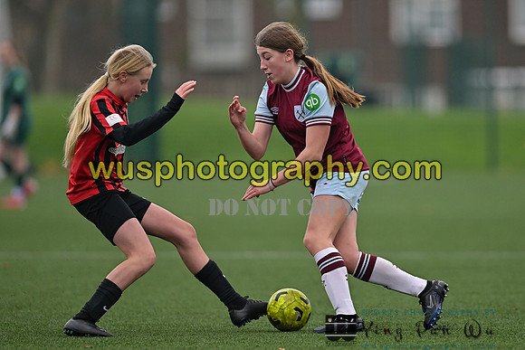 20241130-111221A West Ham United Warriors Girls U14 v Fareham Town Youth FC Girls U14