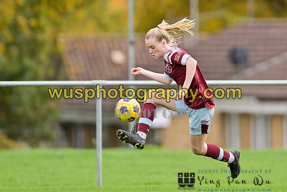 20221119-111200 Tottenham Hotspur Women FC Academy U15 v West Ham United Academy Girls U15