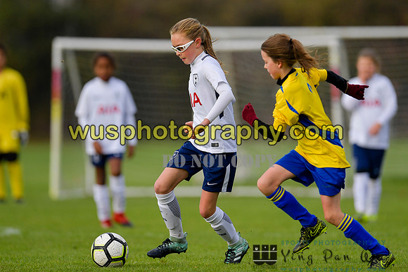 20171028-104053 Tottenham Hotspur Girls U11 v St Albans City Youth Girls U11 South