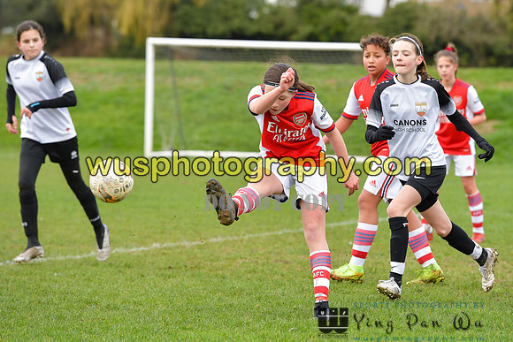 20220305-132019 London Bees Academy U14 v Arsenal FC Girls U13