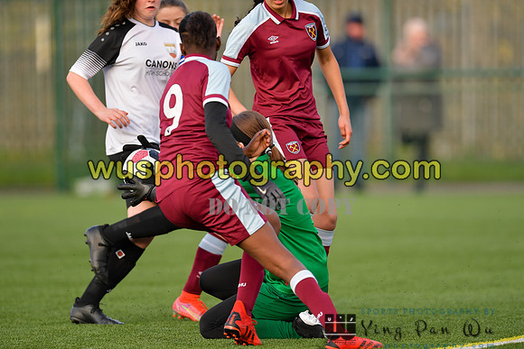 20211211-104149B West Ham United Academy Girls U16 v London Bees Academy U16