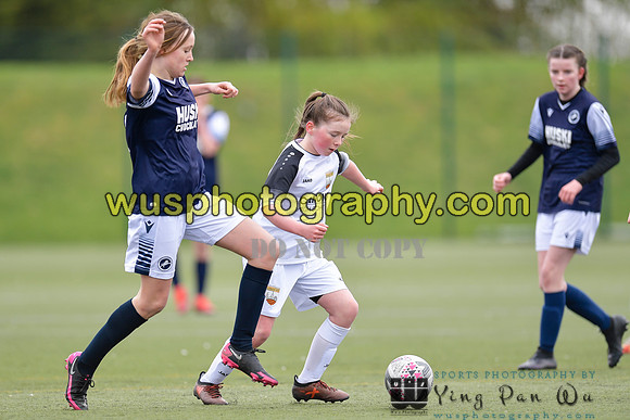 20210403-150003 London Bees Academy U14 v Millwall Lionesses Girls U14