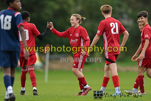 20241012-103515 Welling United Academy Boys U14 Blues v Chatham Town FC Boys U14 Red