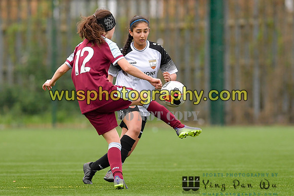 20211211-120301 West Ham United Academy Girls U16 v London Bees Academy U16