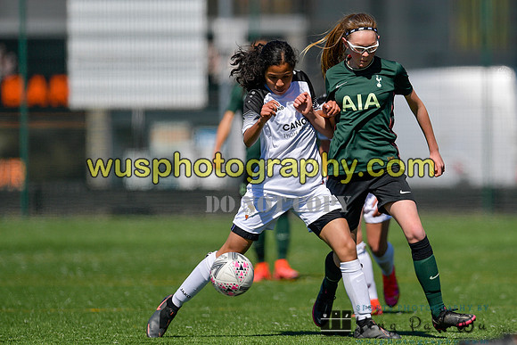 20210417-123923A London Bees Academy U14 v Tottenham Hotspur Women FC JTP U14