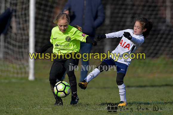 20180224-111204B Tottenham Hotspur Girls U10 v Gidea Park Rangers FC Girls U10