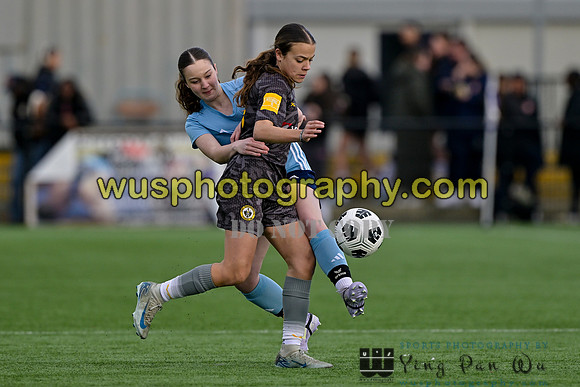 20250316-155542 Cray Wanderers Youth FC Girls U15 v Hashtag United Girls U15