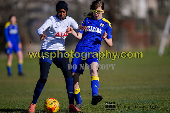20220227-101859B AFC Wimbledon Girls U16 v Tottenham Hotspur Women FC JTP U16