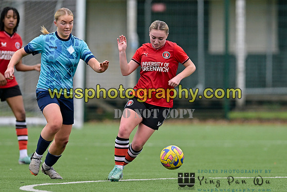 20240131-132214 London City Lionesses PGA U21 v Charlton Athletic Women PGA U21