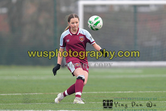 20220115-130559B West Ham United Academy Girls U14 v Notts County FC Girls U14