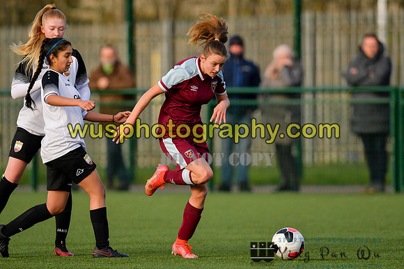 20211211-105717D West Ham United Academy Girls U16 v London Bees Academy U16