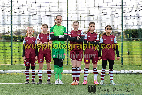 20240203-140506 West Ham United Academy Girls U12 v Wolverhampton Wanderers Academy Girls U12
