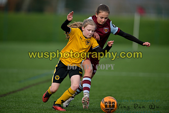 20240203-140944 West Ham United Academy Girls U12 v Wolverhampton Wanderers Academy Girls U12