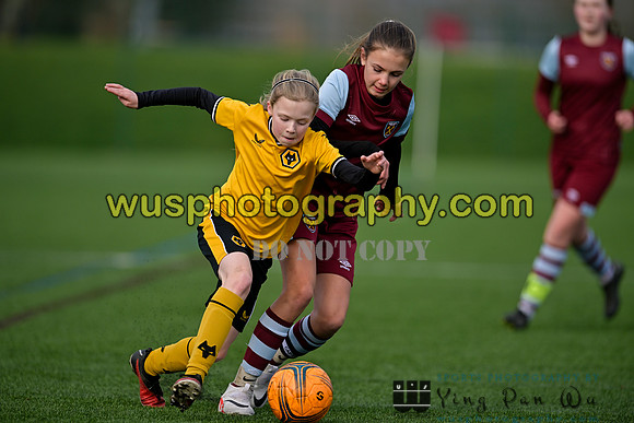 20240203-140944A West Ham United Academy Girls U12 v Wolverhampton Wanderers Academy Girls U12