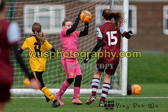 20240203-141311 West Ham United Academy Girls U12 v Wolverhampton Wanderers Academy Girls U12