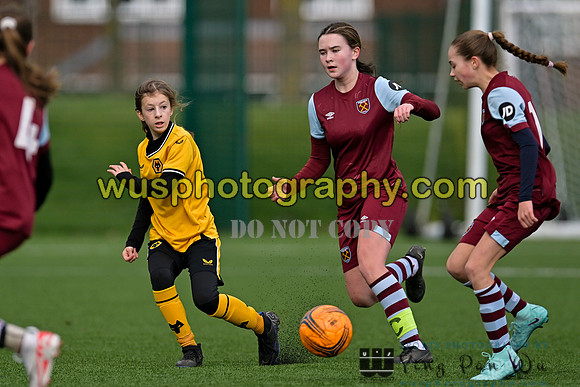 20240203-141346 West Ham United Academy Girls U12 v Wolverhampton Wanderers Academy Girls U12