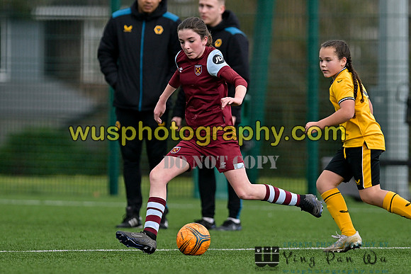 20240203-141411 West Ham United Academy Girls U12 v Wolverhampton Wanderers Academy Girls U12