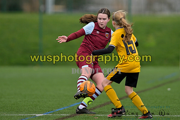 20240203-141532 West Ham United Academy Girls U12 v Wolverhampton Wanderers Academy Girls U12
