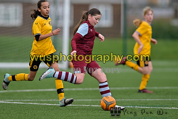 20240203-141628A West Ham United Academy Girls U12 v Wolverhampton Wanderers Academy Girls U12