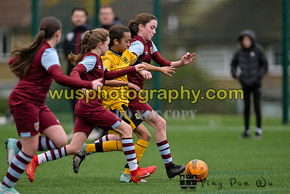 20240203-141754 West Ham United Academy Girls U12 v Wolverhampton Wanderers Academy Girls U12