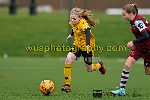 20240203-141907B-2 West Ham United Academy Girls U12 v Wolverhampton Wanderers Academy Girls U12